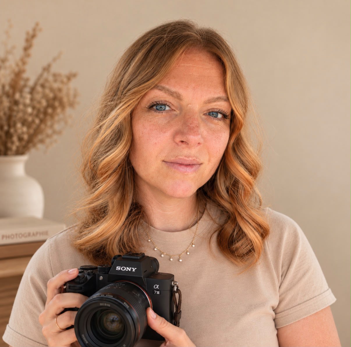 Gwënaelle, photographe chez Mona Studio